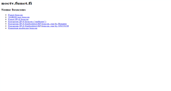 Desktop Screenshot of noctv.funet.fi
